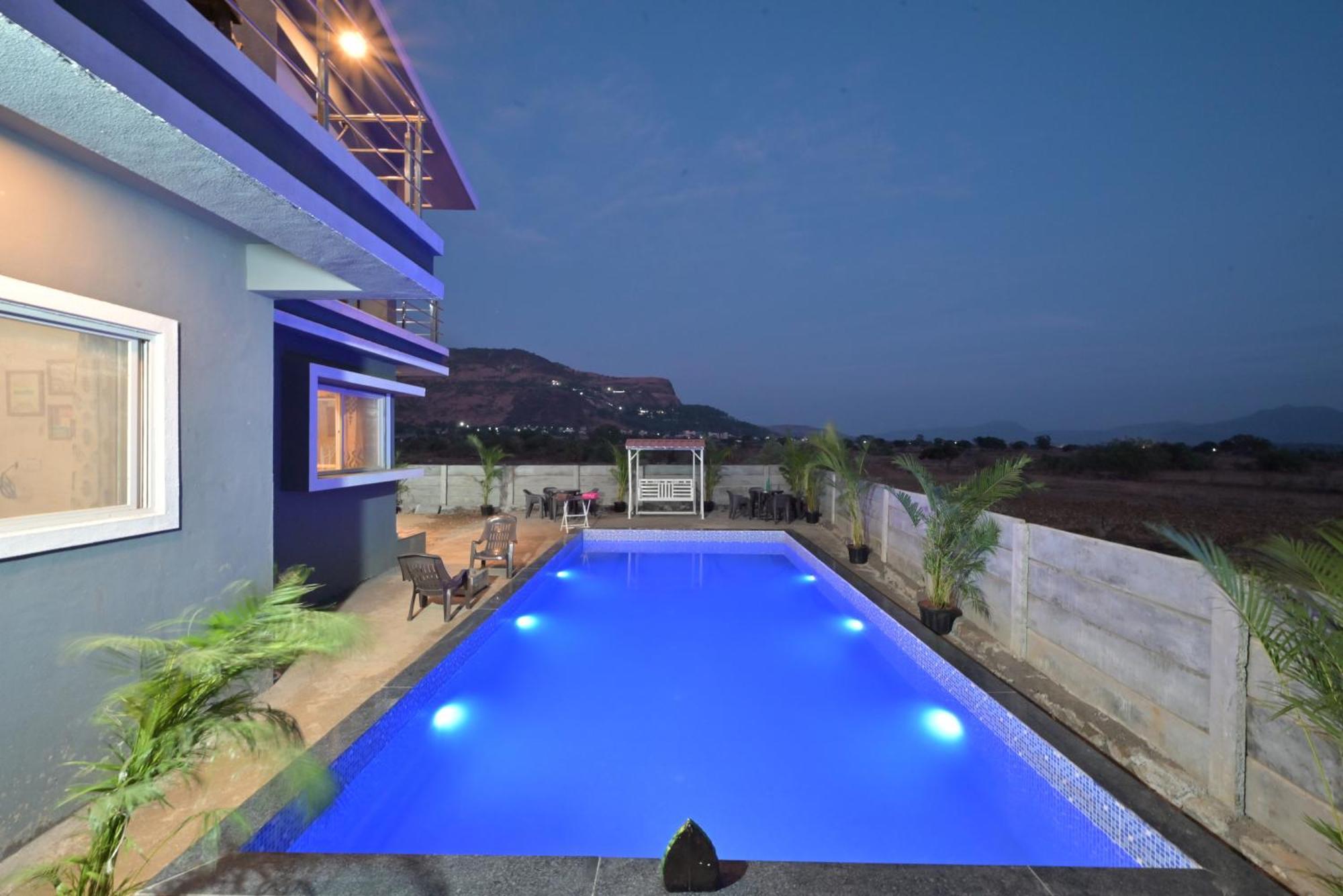 Empyrean Stay II Mirage Villa II Ac II 4Bhk II Largest Pool In Lonavala Li Exterior foto