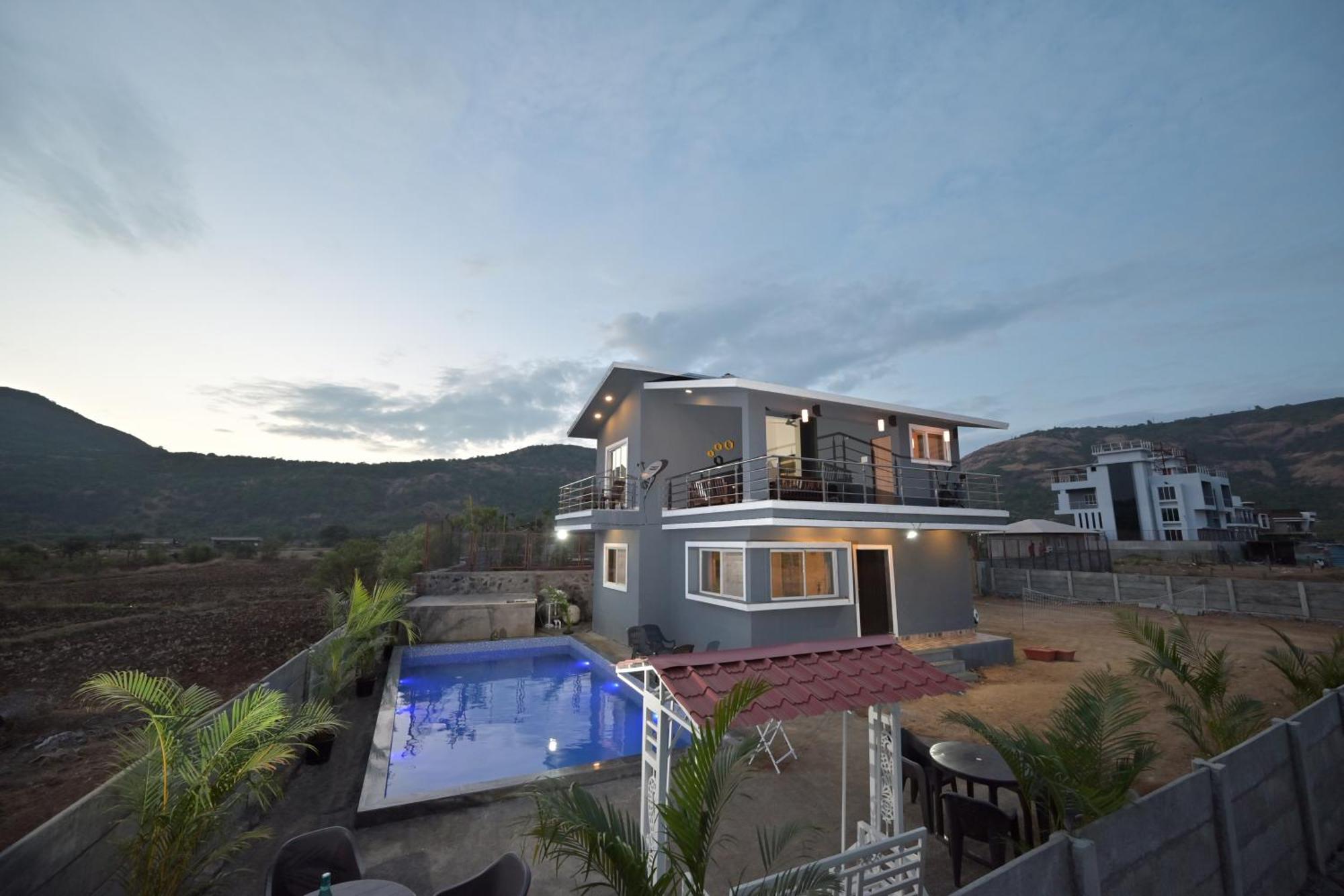 Empyrean Stay II Mirage Villa II Ac II 4Bhk II Largest Pool In Lonavala Li Exterior foto
