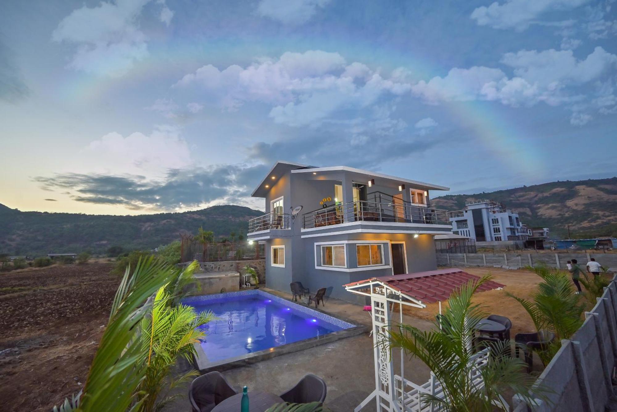 Empyrean Stay II Mirage Villa II Ac II 4Bhk II Largest Pool In Lonavala Li Exterior foto